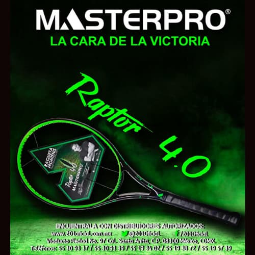 Raqueta Raptor 4.0 Master Pro